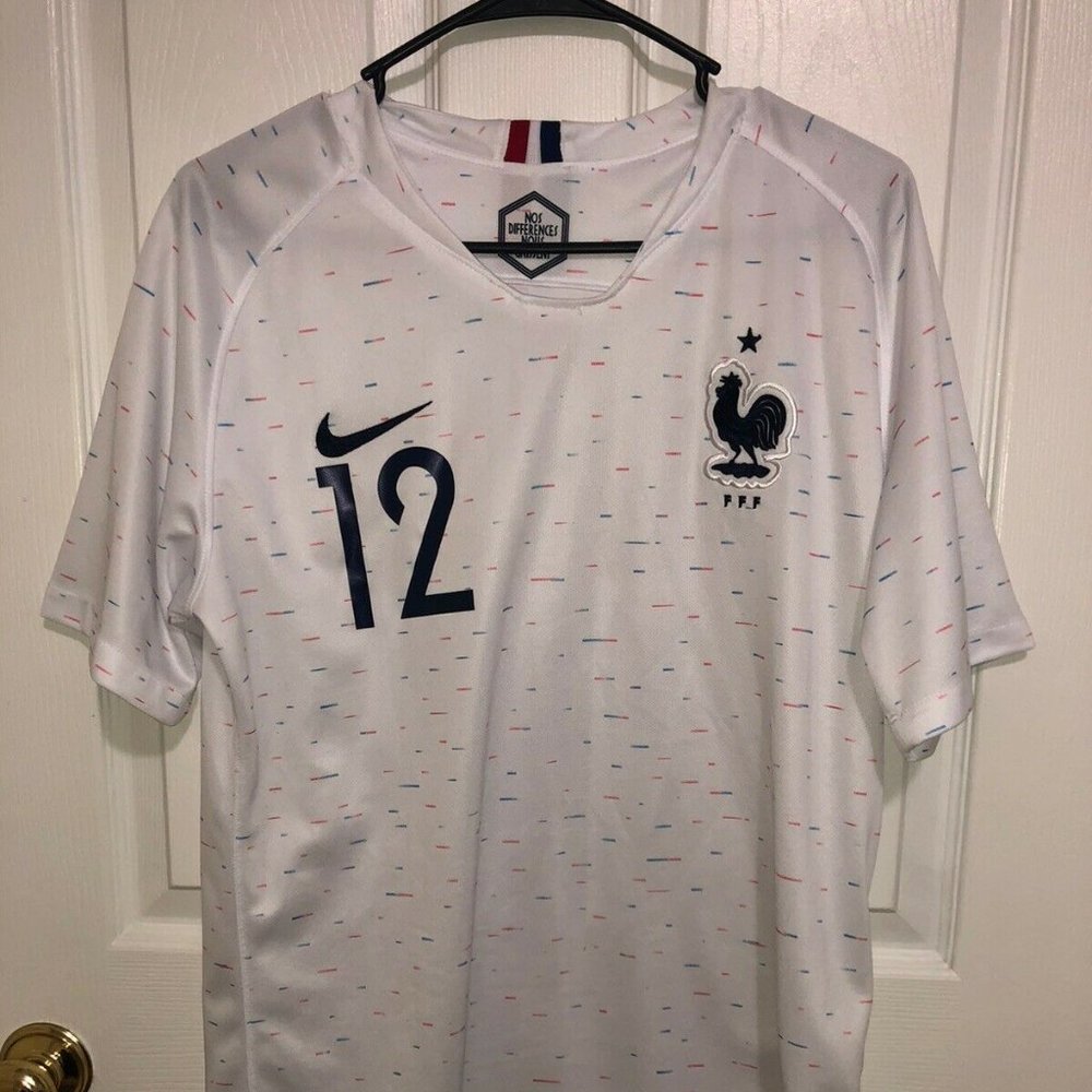 Mbappe #12 French National Team Soccer Jersey (L)
